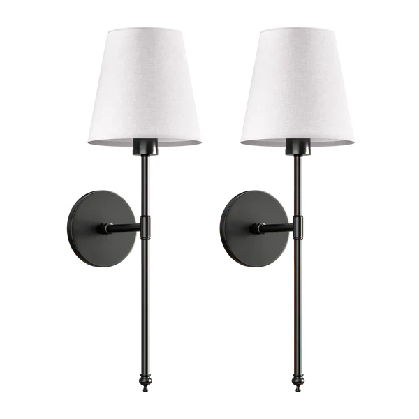 Wireless Rechargeable Wall Sconce With Remote Control And 12 Color Lights