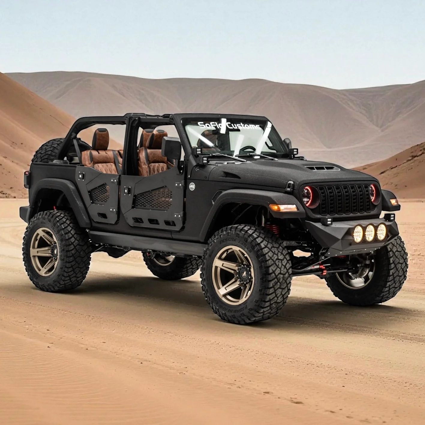 Jeep Wrangler GOBI Front Bumper 2018-2026