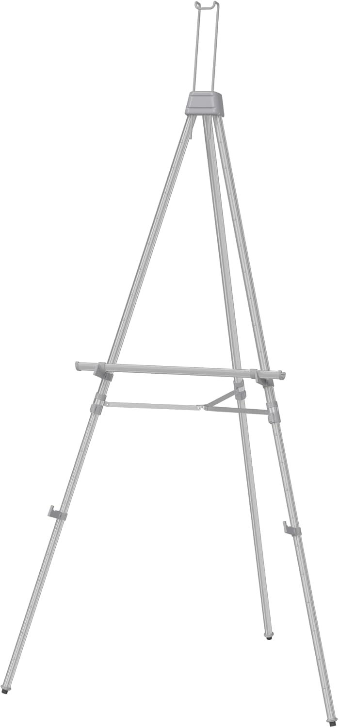 Quartet Easel, Aluminum, Heavy-Duty, Telescoping, 66