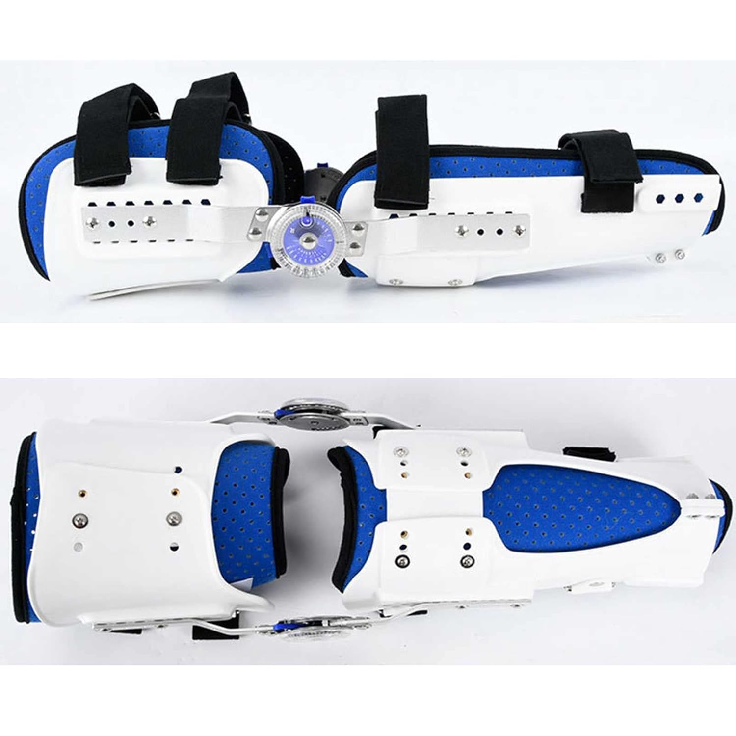 Hinged Knee Brace,Knee Brace,Adjustable Shaping Leg Splint Support Knee Orthosis Support Joint Stabilizer/One Size (