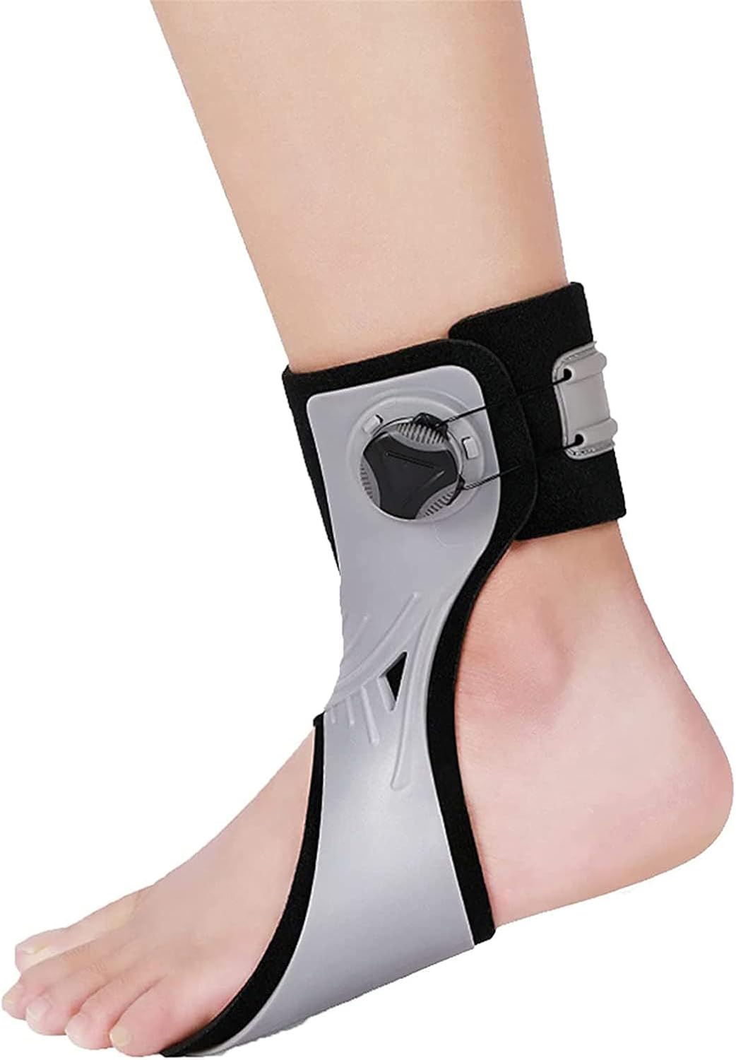 Foot Drop Orthosis, Adjustable Ankle Orthosis Splint Support, Drop Foot Brace Orthosis, for Foot Drop Plantar Fasciitis Achilles Tendonitisinjury Recover (Left L)