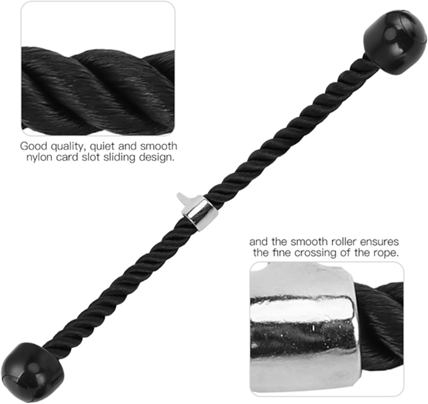 GOTOTOP 9Pcs DIY Fitness Equipment Set, Durable Steel and Nylon Workout Gear for Home Gym, Arm and Forearm Strength Training Equipment, Easy to Use Pulley System for Home and Gym Users