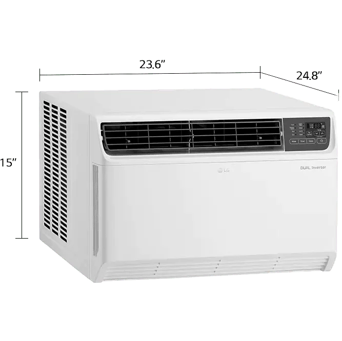 LG 12,000 BTU Dual Inverter Smart Wi-Fi Window Air Conditioner