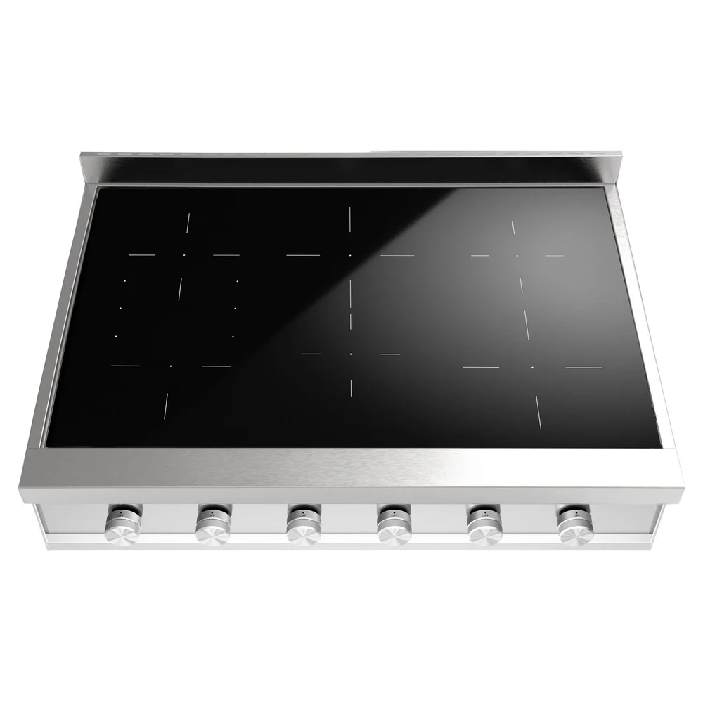 ILVE Professional Plus II 36-Inch Built-In Induction Rangetop in Stainless Steel (UHCPI366SS)