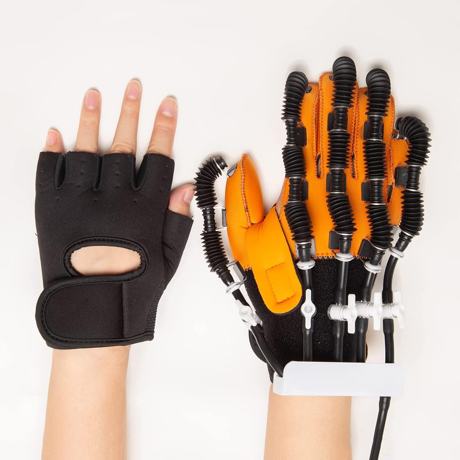 Electric Rehabilitation Robot Gloves Rehabilitation Auxiliary Training Trainer Gloves Braces & Supports Bone Care for Hand
