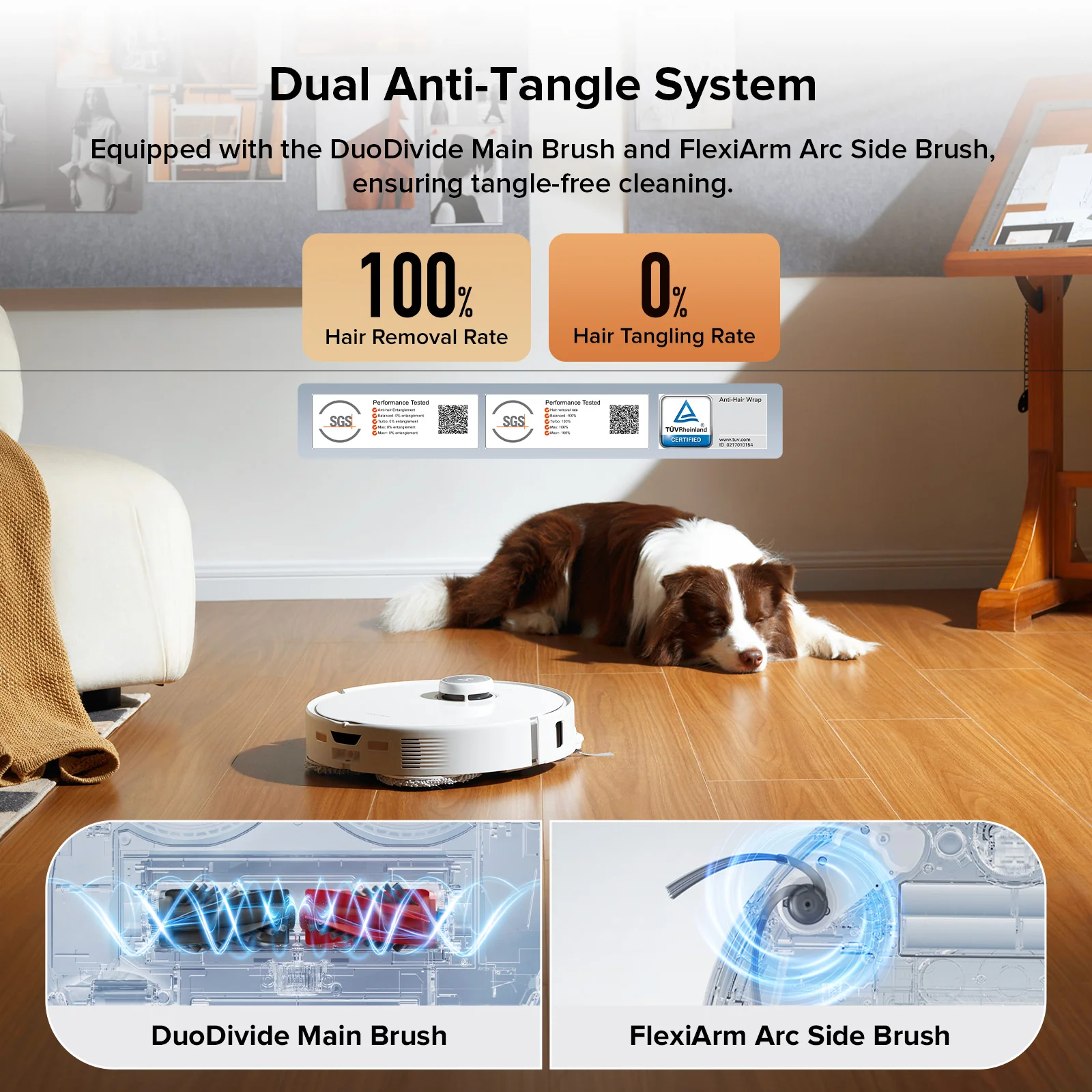 Roborock Qrevo Edge Robot Vacuum with Multifunctional Dock 3.0 (Upgraded from Qrevo Master)