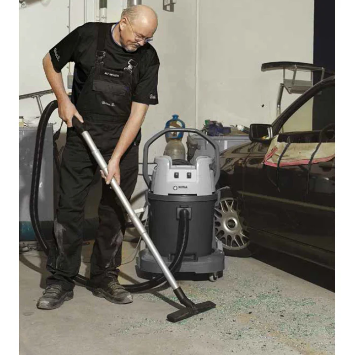 Nilfisk Eliminator Pro II Wet/Dry Canister Industrial Vacuum - HEPA