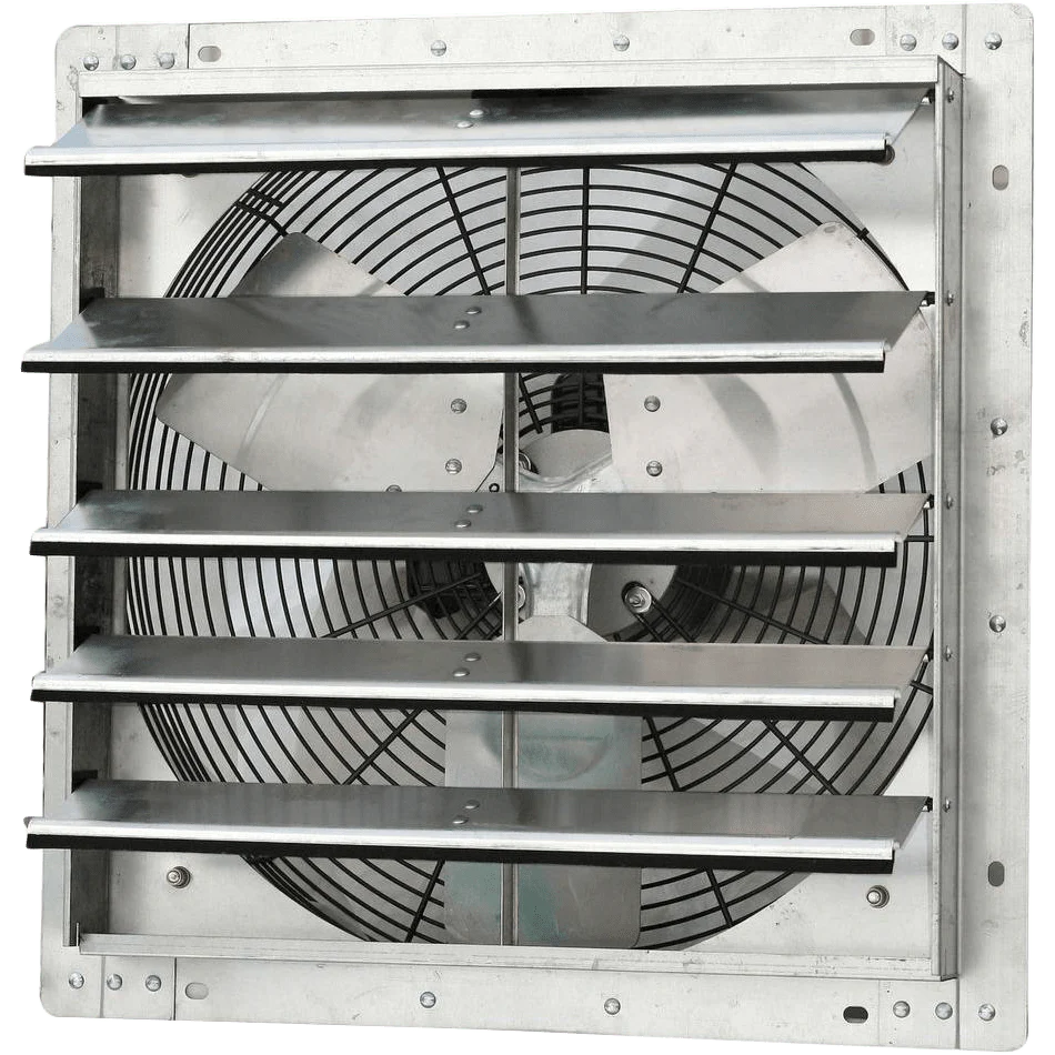 iLiving 18 inch Wall Mounted Shutter Exhaust Fan