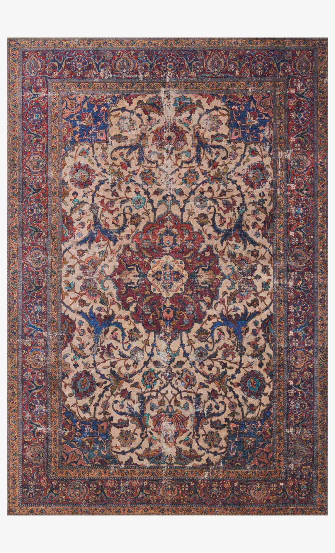 Loloi II Loren Collection - Traditional Power Loomed Rug in Sand (LQ-11)