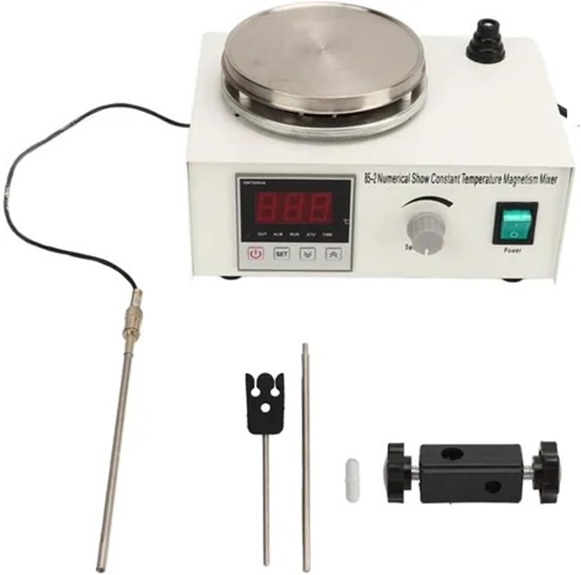 Digital Display Magnetic Stirrer Constant Temperature Heating Magnetic Hot Plate Mixer for Laboratory Wide Range of Uses