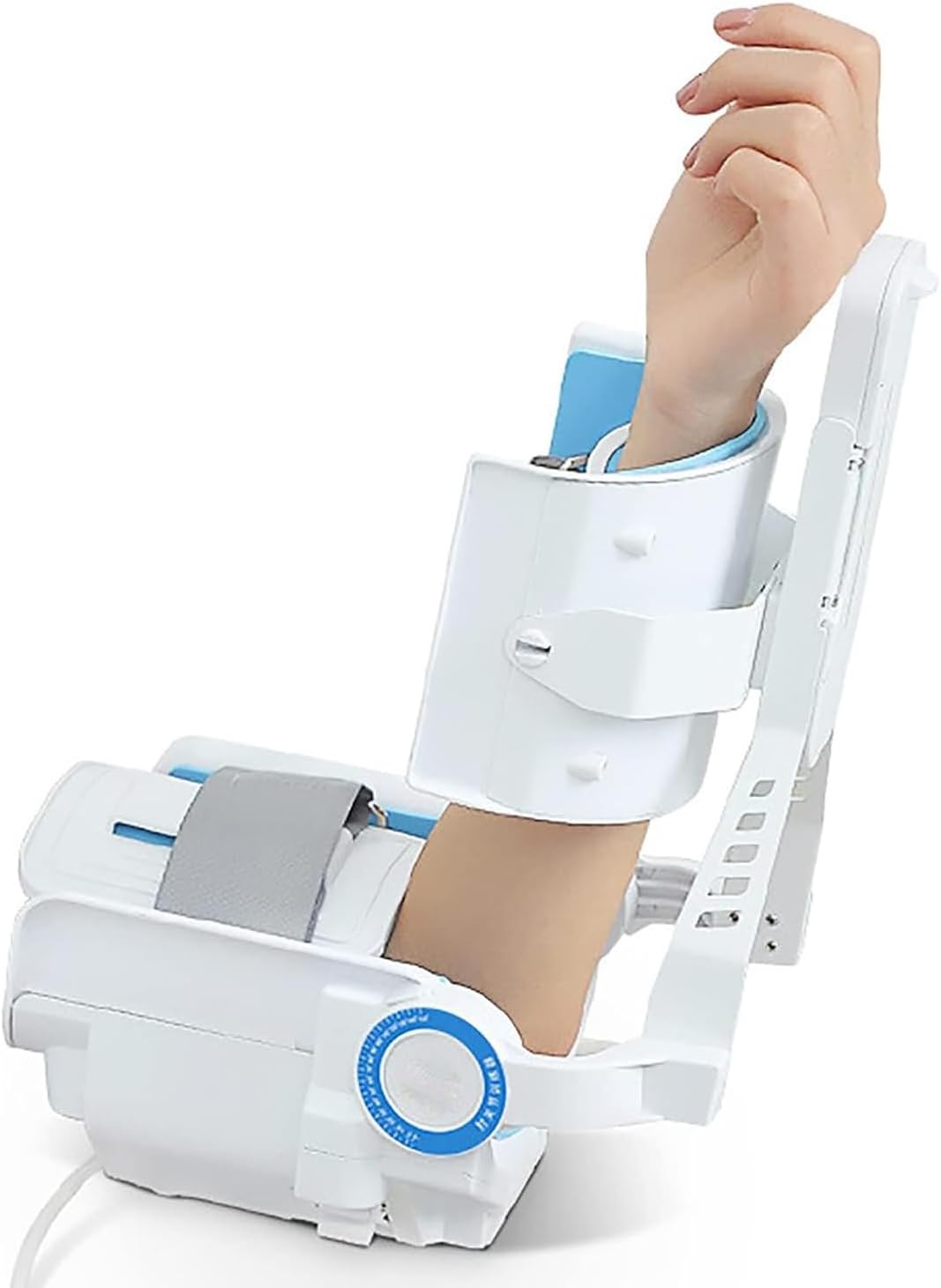 Hinged Elbow Brace Arm Exerciser,Electric Elbow Joint Rehabilitation Device,-5~150°Full-Angle Exercise and Adjustable Speed w/Remote