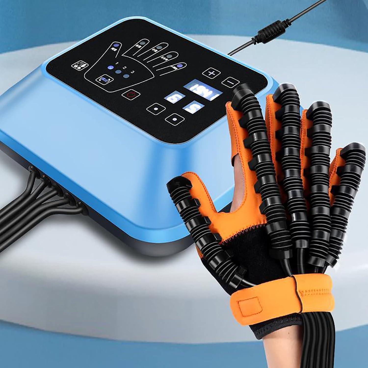 Rehabilitation Robot Gloves, Hand Stroke Hemiplegia Recovery Equipment, Multiple Training Methods, Pneumatic Design, Relieve Muscle Stiffness