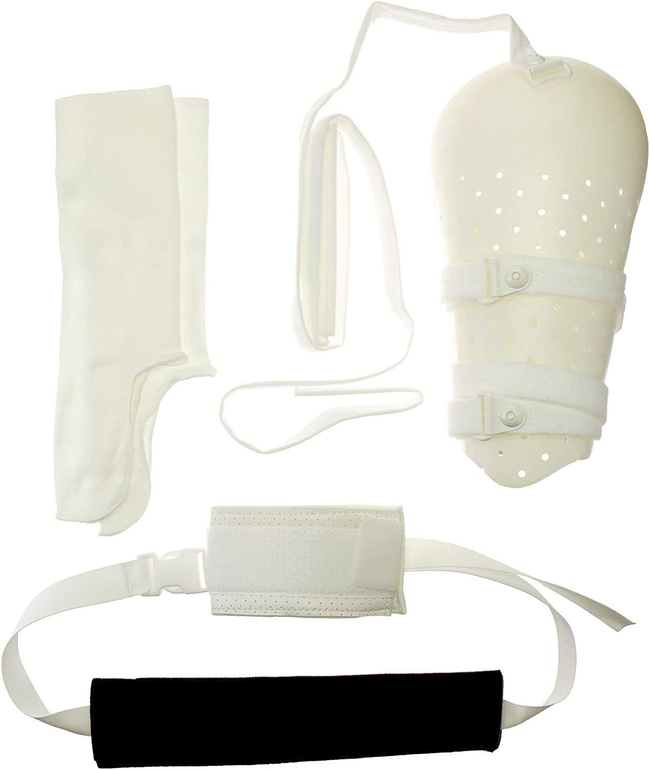 Sammons Preston Preformed Long Humerus Fracture Brace, Long X-Large, Humeral Splint, Arm Sling, Two Piece Set, Hook & Loop Strap, Easily Adjustable Straps, Lined with Foam for Comfort, Humeral Cuff