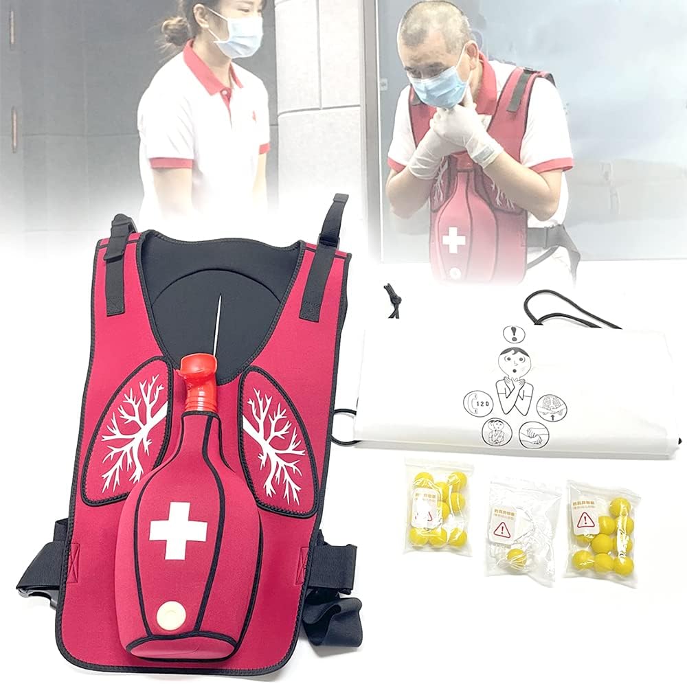 Heimlik Practice Training Model Vest for School Student Education Teaching Accessories (Large for Adult)