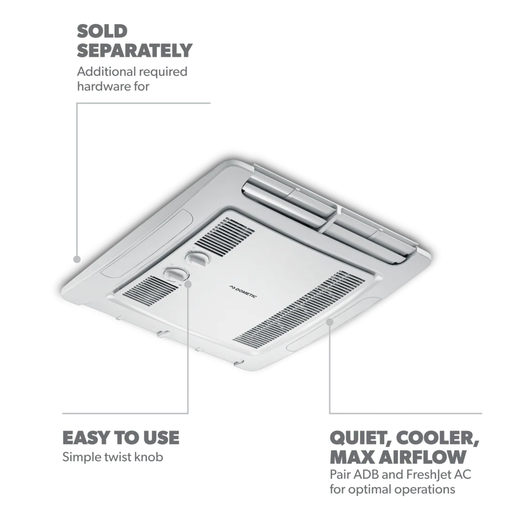 Dometic FreshJet 3 Series 13,500 BTU Rooftop RV Air Conditioner