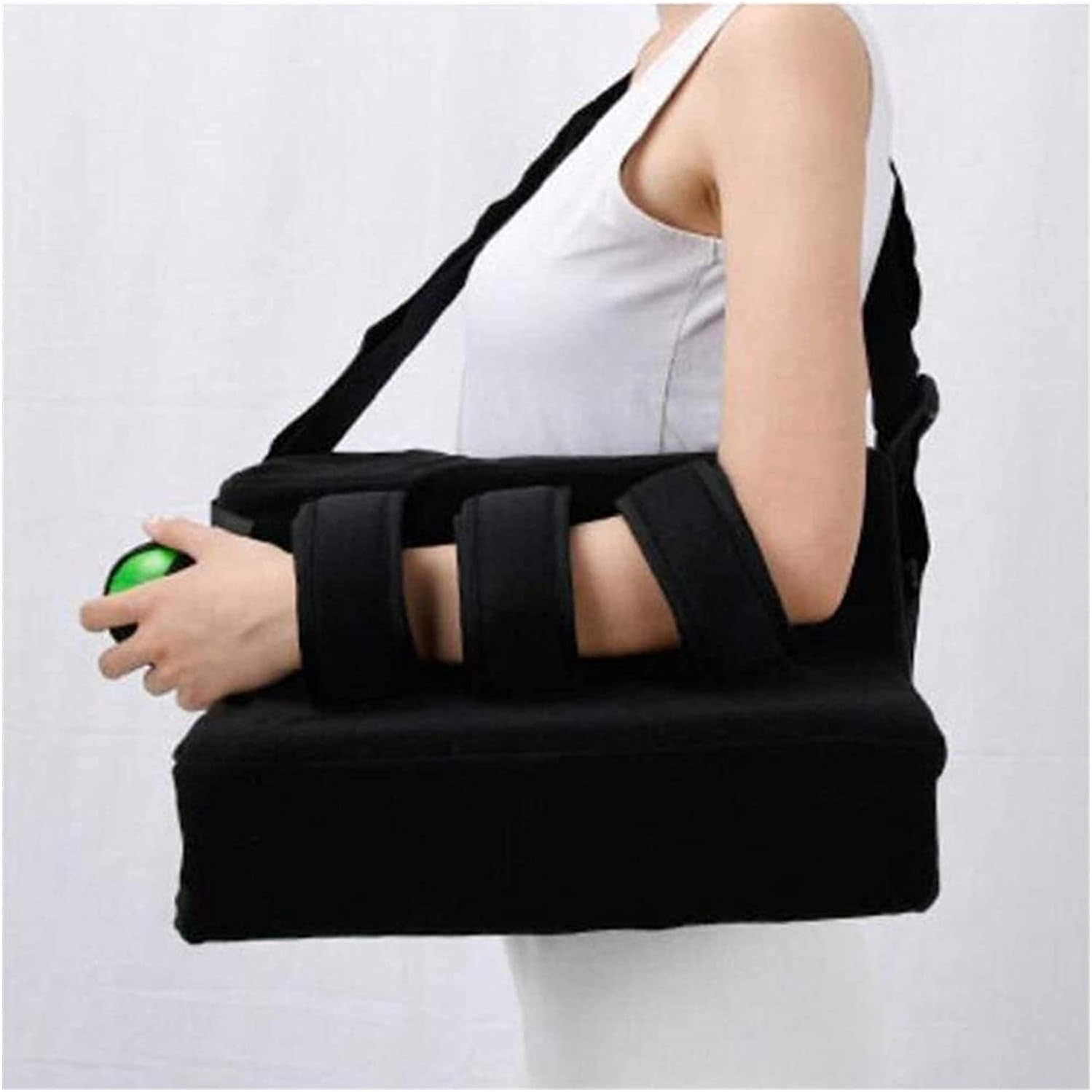 arm Sling Shoulder Sling arm Brace Shoulder immobilizer Adjustable Shoulder Immobilizer Supports Rotator Cuff Support Brace Shoulder Abduction Pillow(Size:Rightarm)