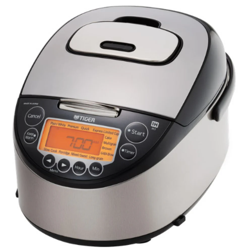 Tiger Corporation Tiger JKT-D10U 5.5-Cup (Uncooked) IH Rice Cooker (Black)