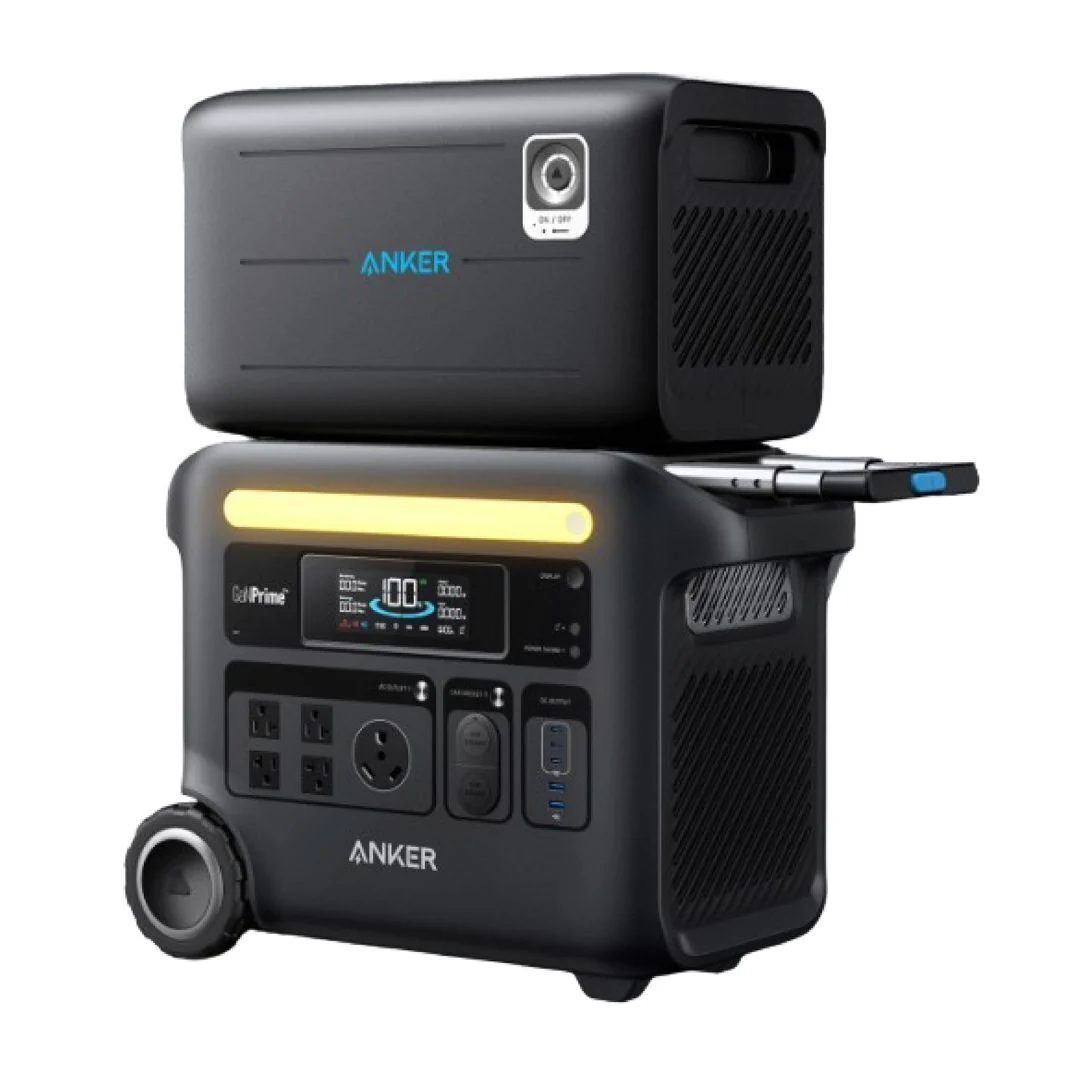 Anker SOLIX F2600 + BP2600 Expansion Battery - 5120Wh | 2400W