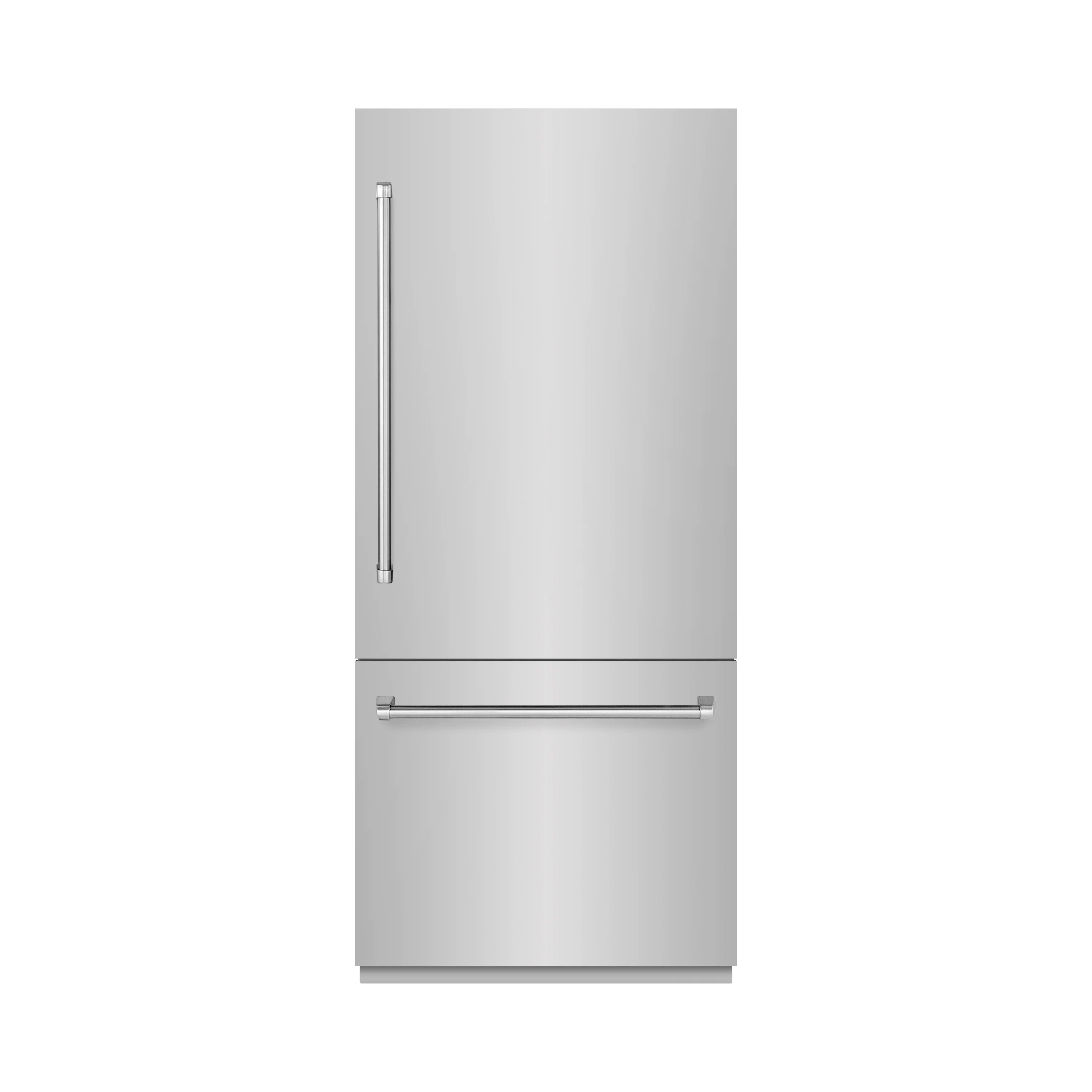 ZLINE 36-Inch 19.8 Cu. Ft. Built-In Bottom Freezer Refrigerator with Water Dispenser and Ice Maker in Stainless Steel (RBIT-304-36)