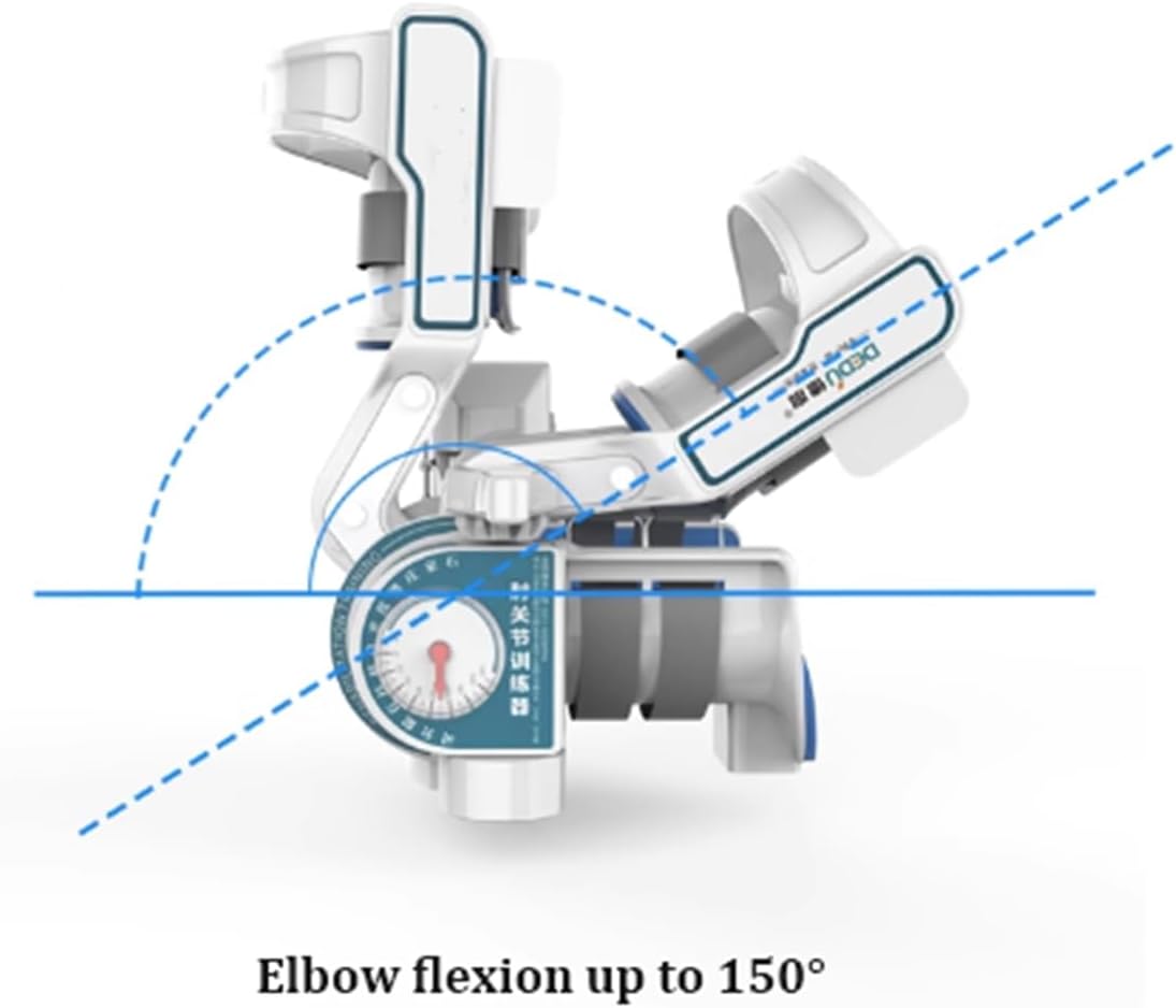 Elbow Joint Training Device,Elbow Braces Hinged Elbow Brace Arm Exerciser, for Arm Fracture Surgery Stiffness straightening and Bending Exercises
