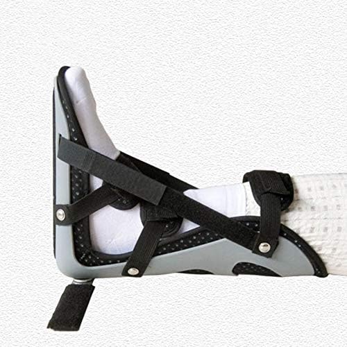 Adjustable Foot Brace Orthosis Ankle Drop Splint Plantar Fascitis Foot Support Corrector for Ankle Help Prevent, Recover from sprains (Right)