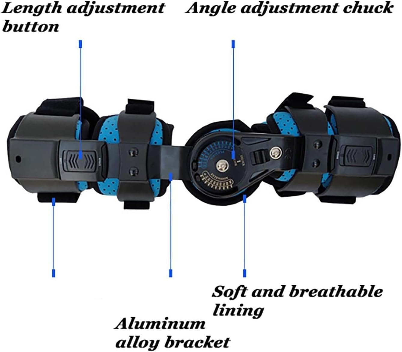 Hinged Elbow Brace,Adjustable Elbow Splint for Cubital Tunnel Syndrome and Tendonitis,Arm Support Band for Arm Injury Recovery Support, Fits All Unisex(Right)