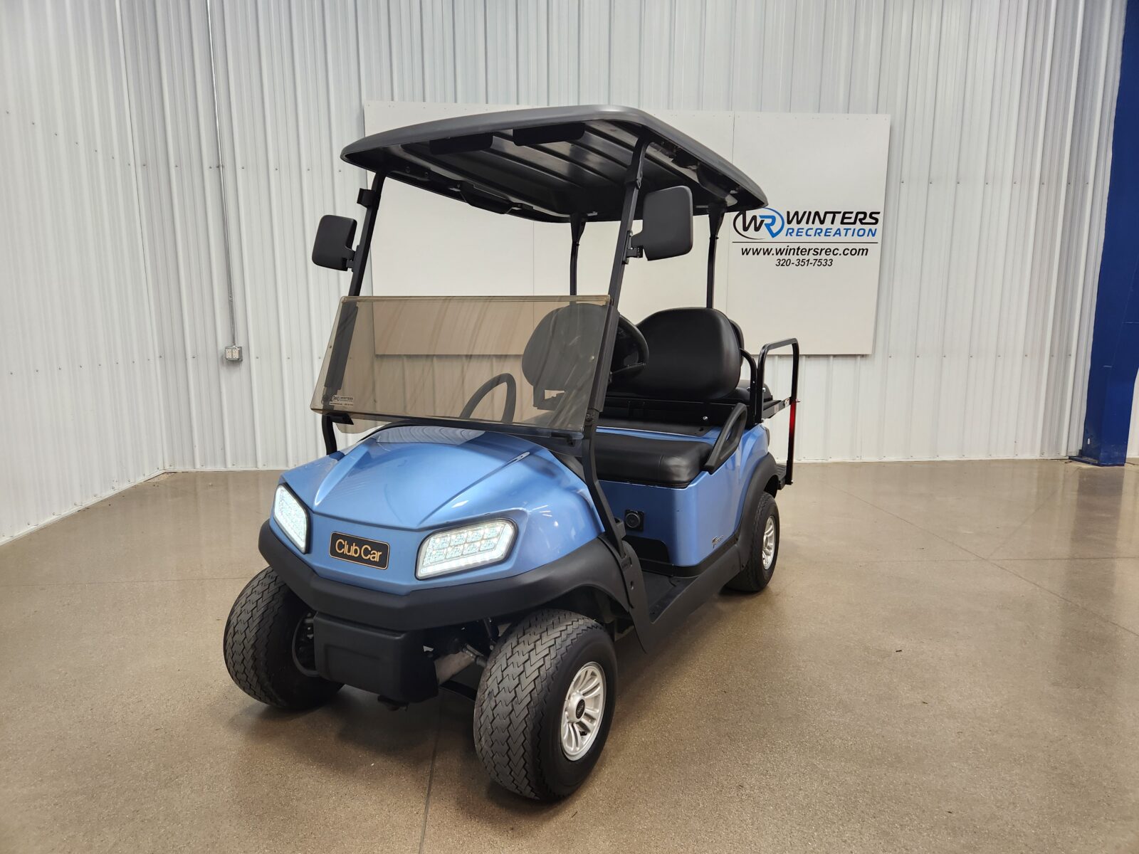 2021 Club Car Tempo Lithium Ion STREET READY Golf Cart, Ice blue