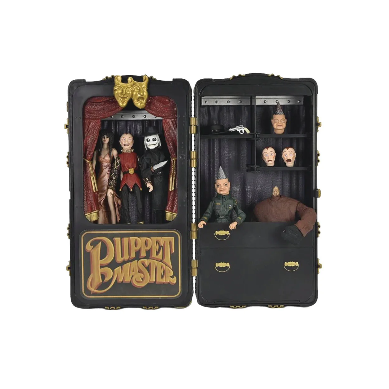 Neca Puppet Master Toulon's Puppet Case & Leech Woman (2-Pack) Action Figure Set