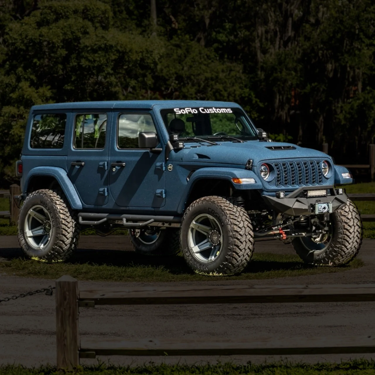 Jeep Wrangler 2018-2026 Stationary Steel Side Steps