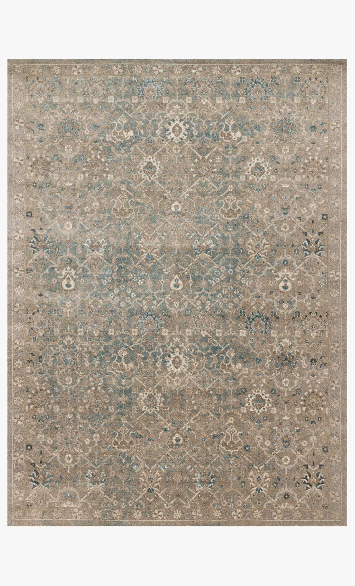 Loloi Century Collection - Transitional Power Loomed Rug in Bluestone (CQ-03)