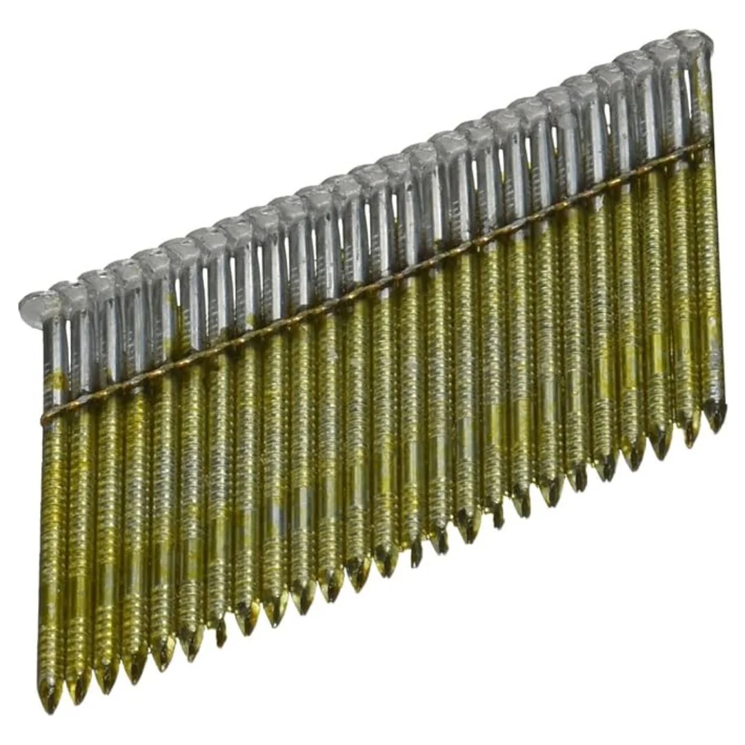 BOSTITCH Framing Nails, Wire Weld, Galvanized, Ring Shank, 28 Degree