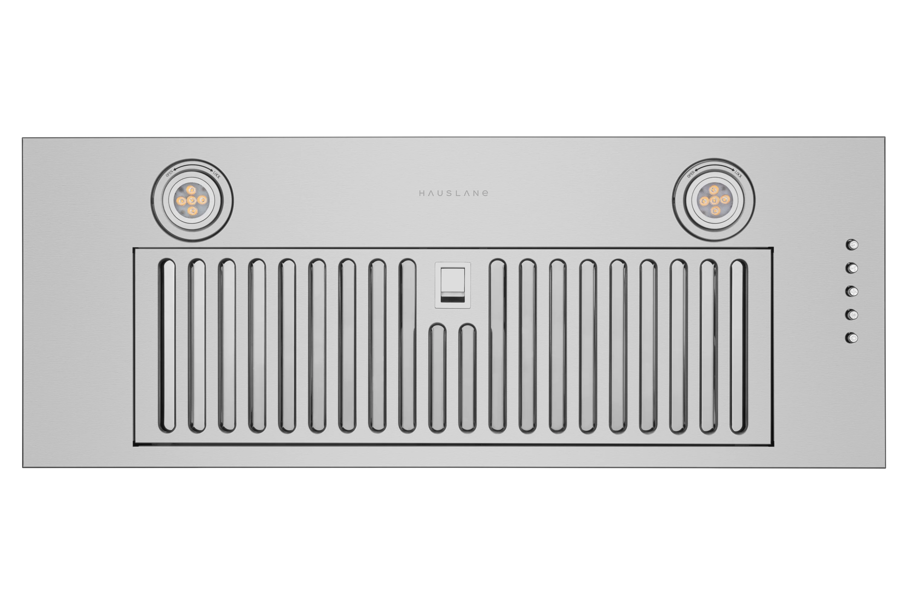 Hauslane 450 CFM Convertible Built-In Range Hood Insert with Stainless Steel Filters (IN-R100)