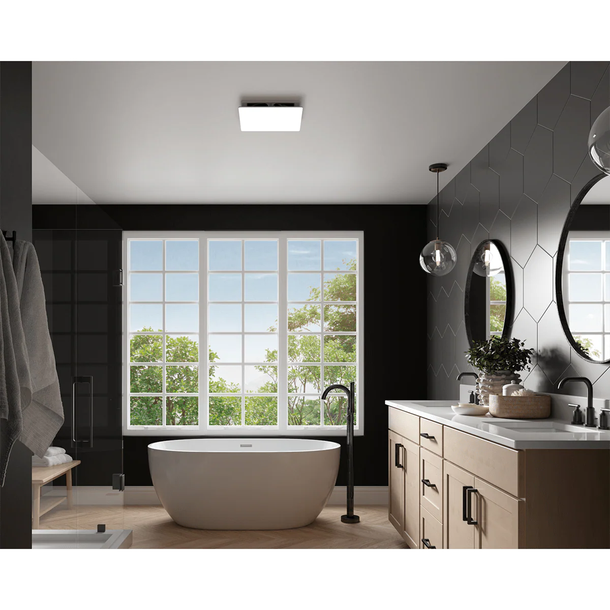 Broan EVOLVE Premium 50-80-110 CFM Bathroom Exhaust Fan