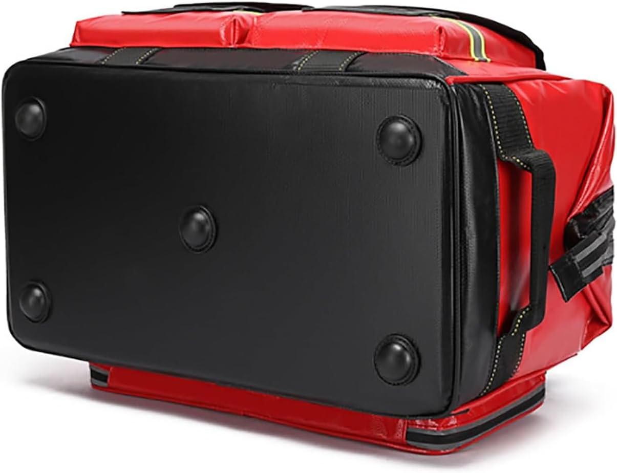 Waterproof Emergency Medical Survival Kit, Professional First Responder Bag, Medicine Storage, for, Home Health, Field Trips,Blue,50 * 27 27cm(Red,50 * 27 * 27cm)