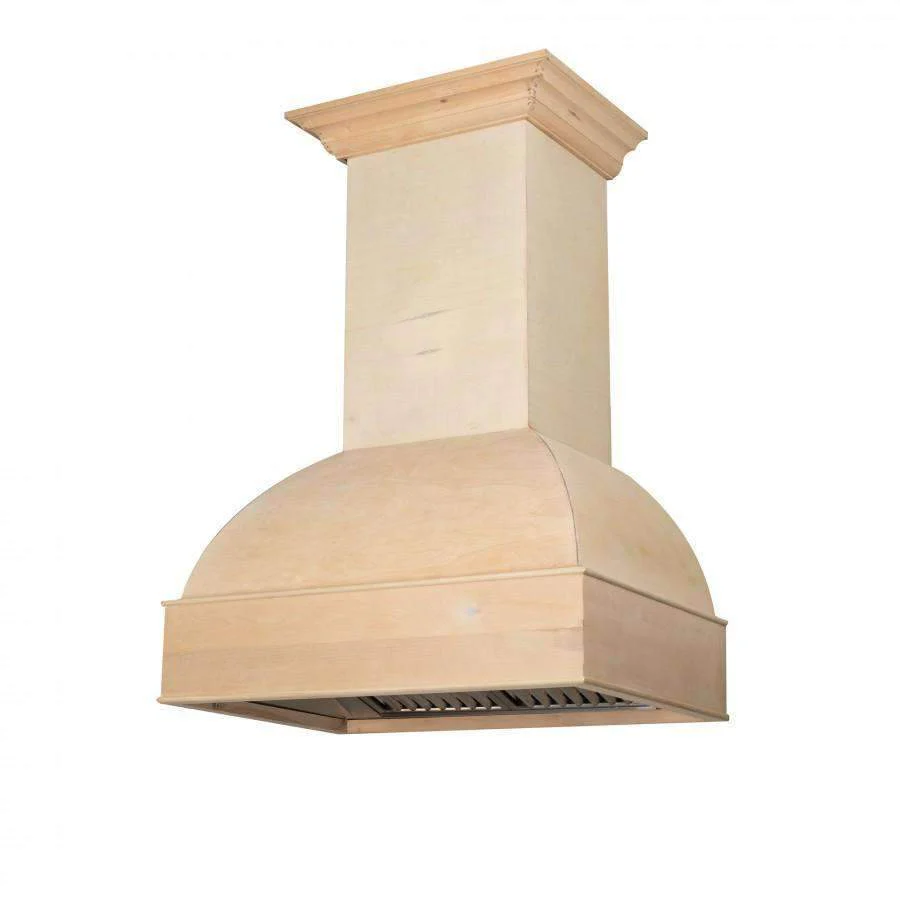 ZLINE 30-Inch Unfinished Wooden Wall Mount Range Hood (369UF-30)