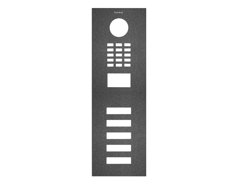 DoorBird Front Panel for D2105V in DB 703 Stainless Steel
