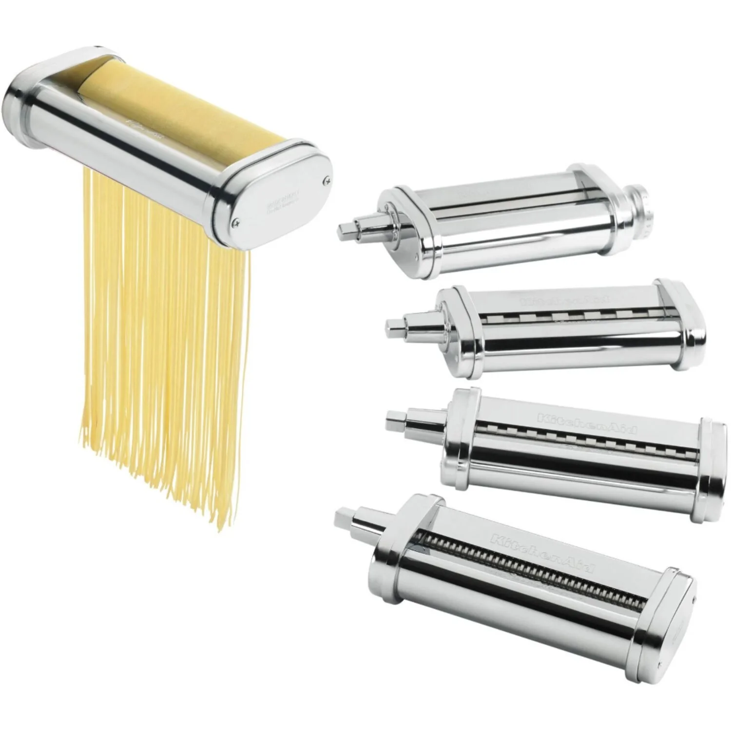 KitchenAid 5-Piece Pasta Deluxe Set in Stainless Steel (KSMPDX)