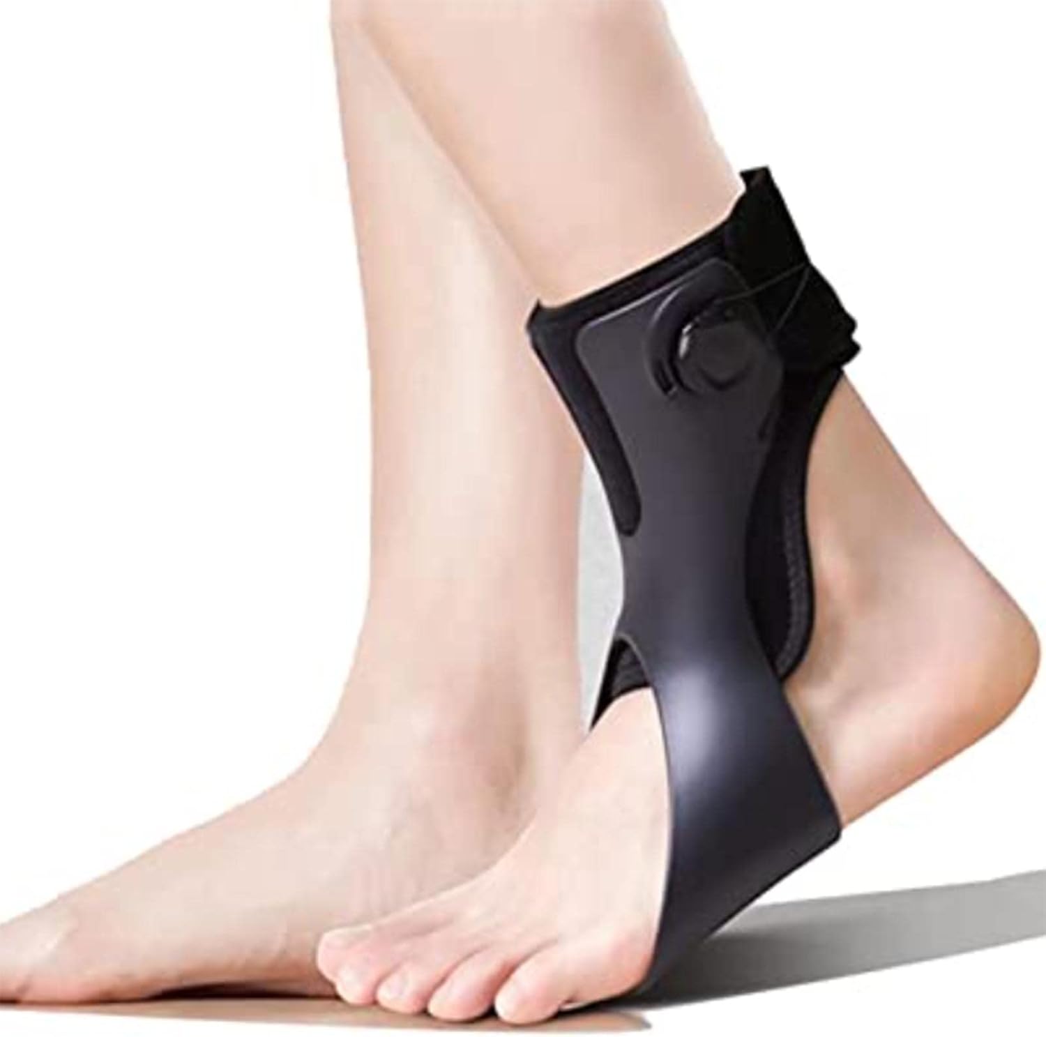Drop Foot Brace Orthosis, Drop Foot Brace Foot Up Ankle Foot Orthosis Support for Hemiplegia Stroke Shoes Walking Foot Stabilizer (Right-Small