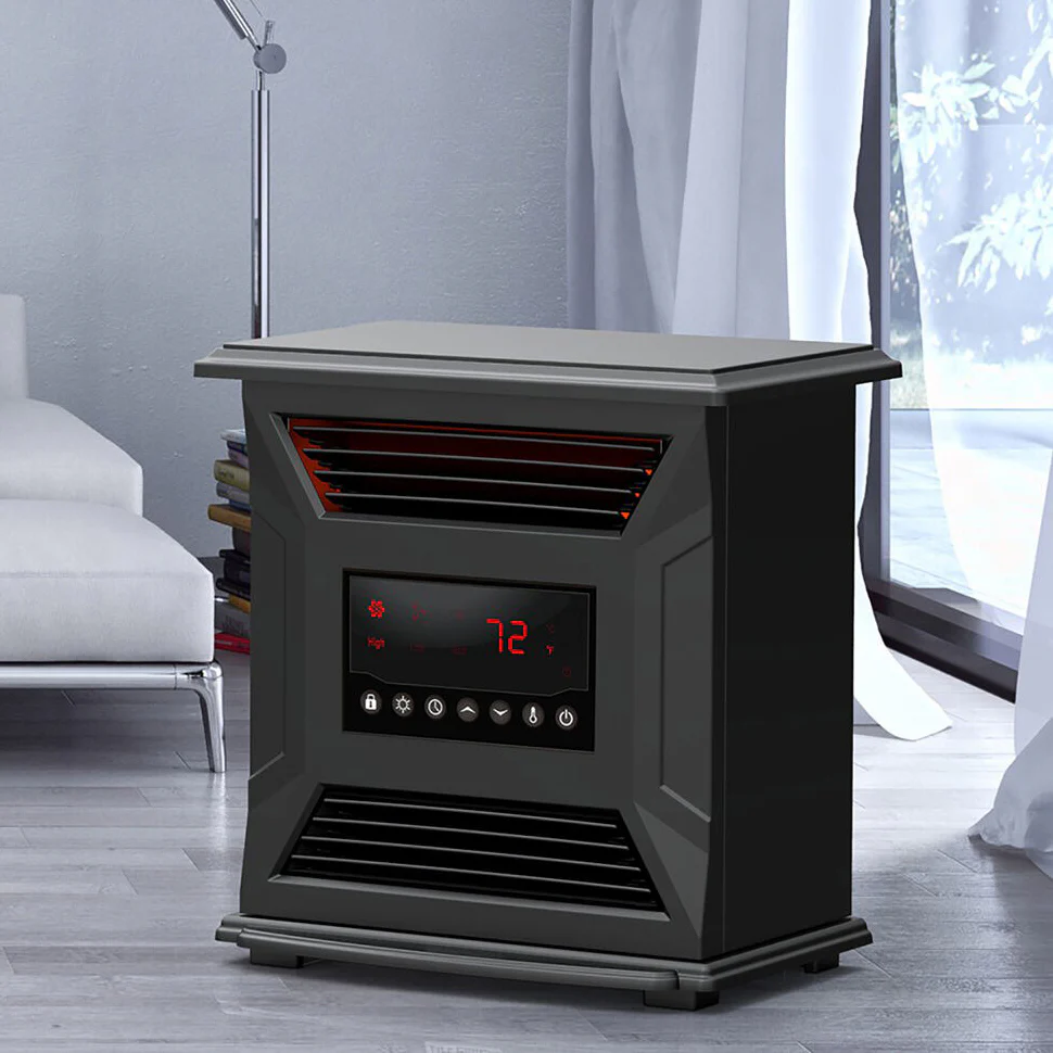 Lifesmart Infrared Electric Heater w/6-Element Front Air Intake