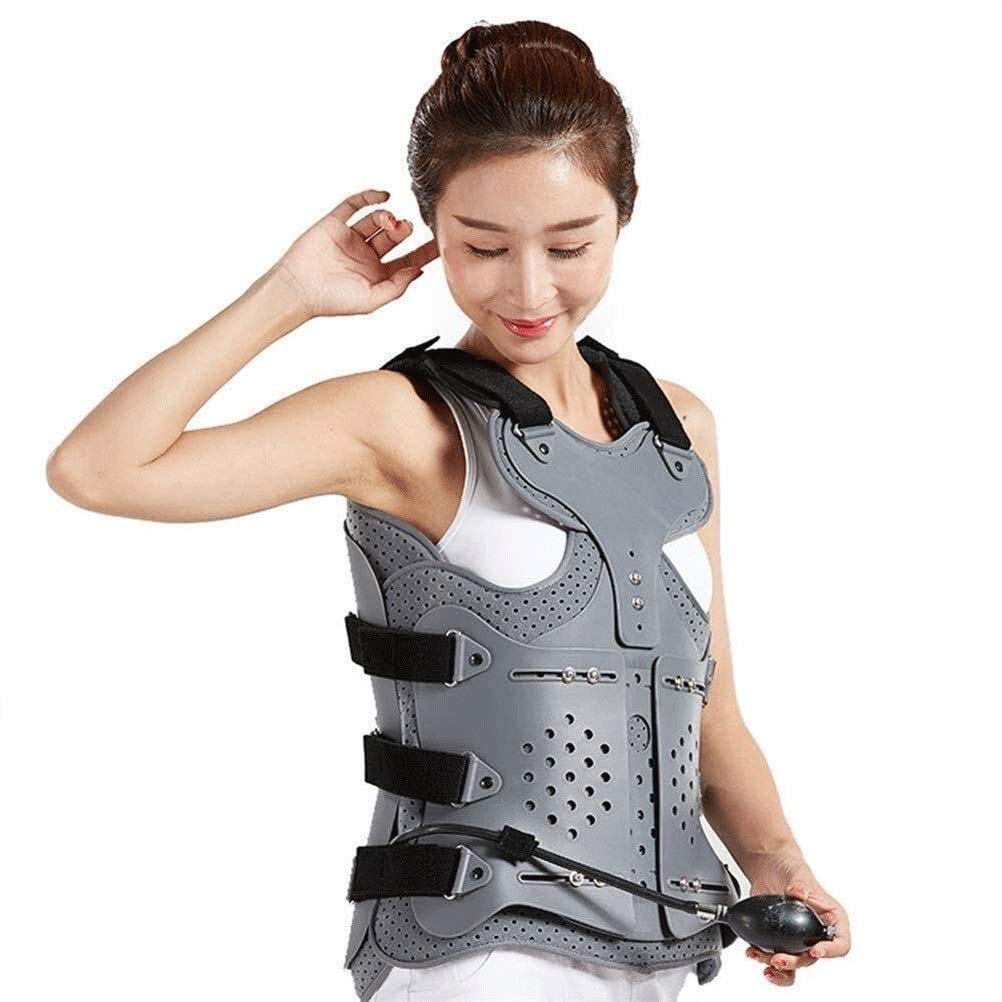 Lumbar Spine Orthosis, Thoracolumbar Fixed Brace, Cervical Thoracic Orthosis, Kyphosis Orthosis are Used for Kyphosis to Provide Effective and Strong Back Support Corrector(B