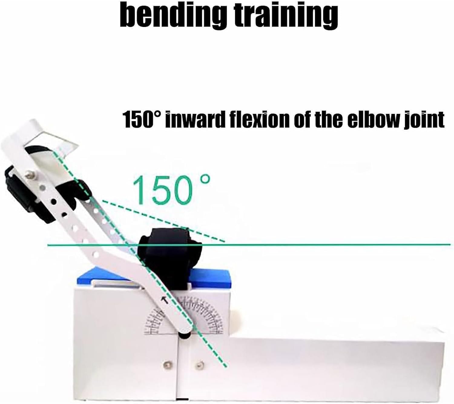 Elbow Stretching Rehabilitation Training Device -20° to 150° Flexion Angle Extension Adjustable Forearm Support