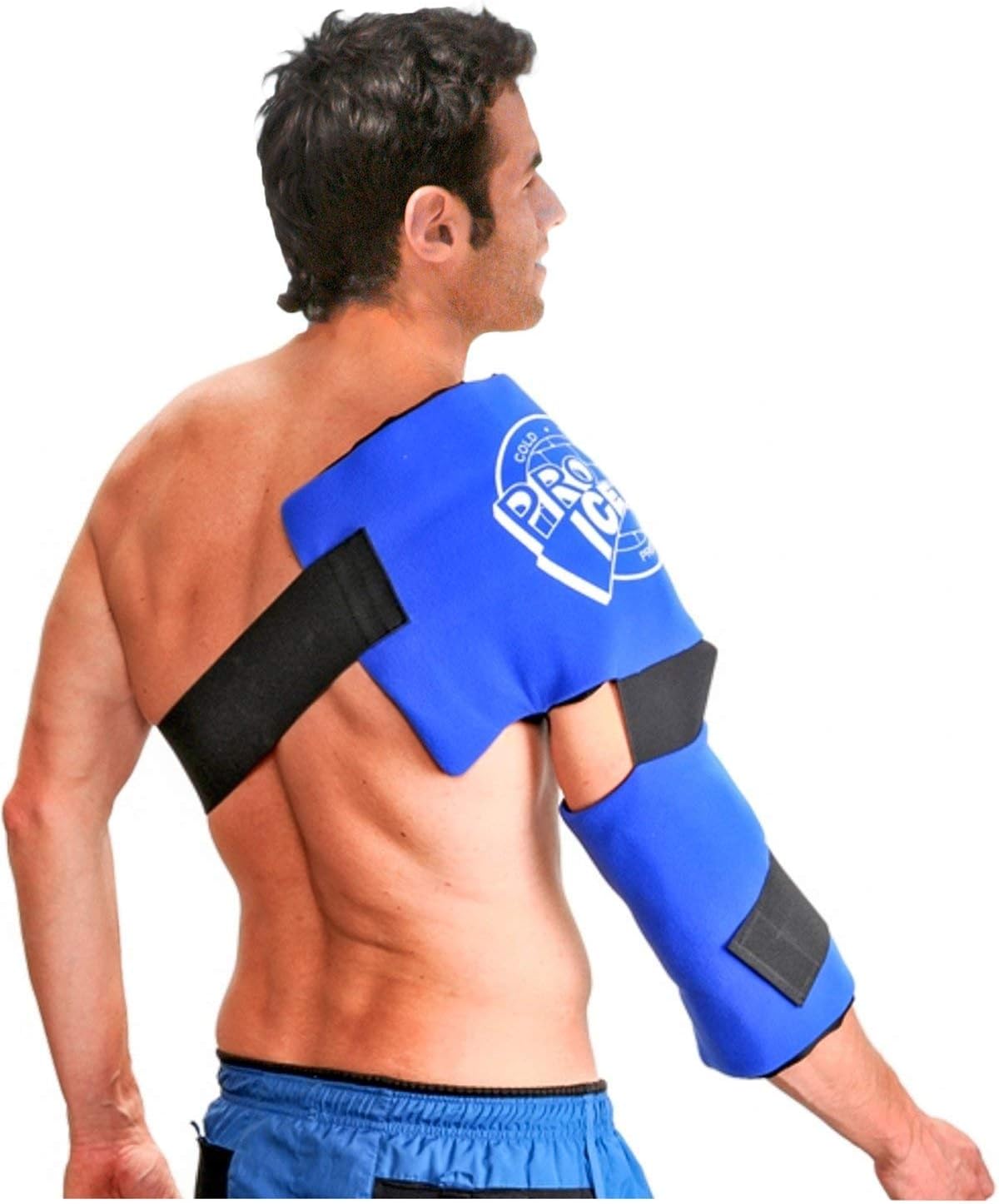 Pro Ice Shoulder Ice Pack Wrap - Elbow Ice Pack Wrap, Shoulder Ice Pack Wrap Rotator Cuff Cold Therapy + Ice Pack Inserts PI 200 & PI-201