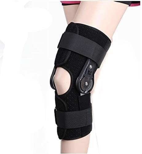 Knee Braces for Knee Pain Arthritis Knee Fixation Bracket, Adjustable Knee Brace Hinged Keen ROM Splint Fracture Rehabilitation Support Sprain Post-Op Osteoarthritis Knee Pain Relief (Size : S)