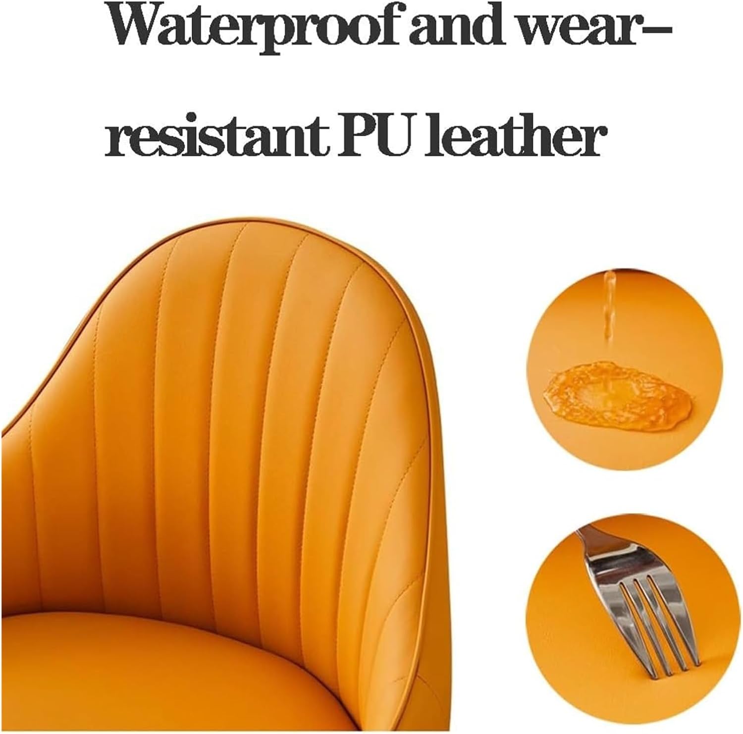 Chair Ergonomic Office Chair Desk Chair Mid Back Executive Pu Leather Adjustable Computer Desk Gaming Chairs Comfortable Padded Arm Lumbar Support Rolling Swivel Chair/(A-Size