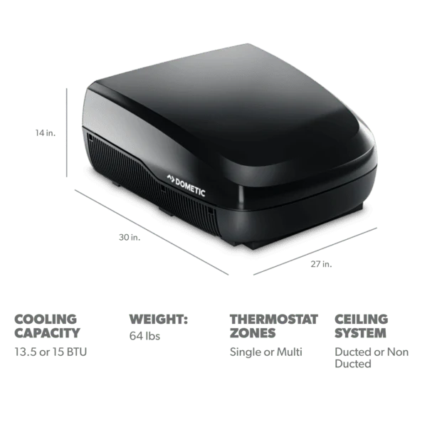 Dometic FreshJet 3 Series 15,000 BTU Rooftop RV Air Conditioner