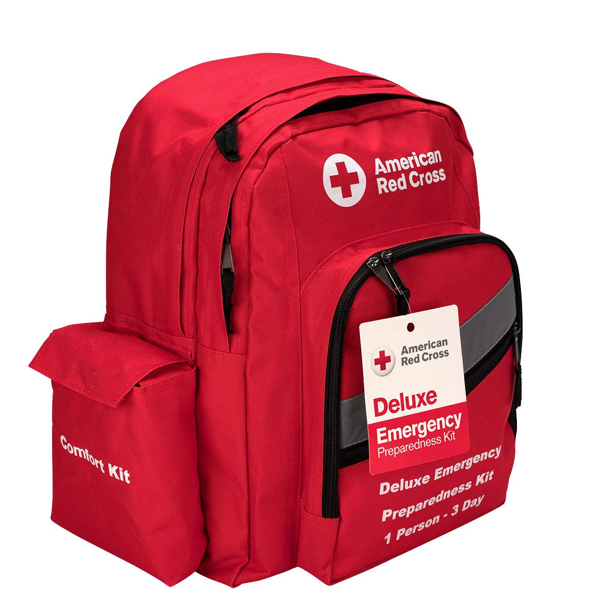 First Aid Only 91052: Emergency Preparedness Backpack Red Cross Deluxe
