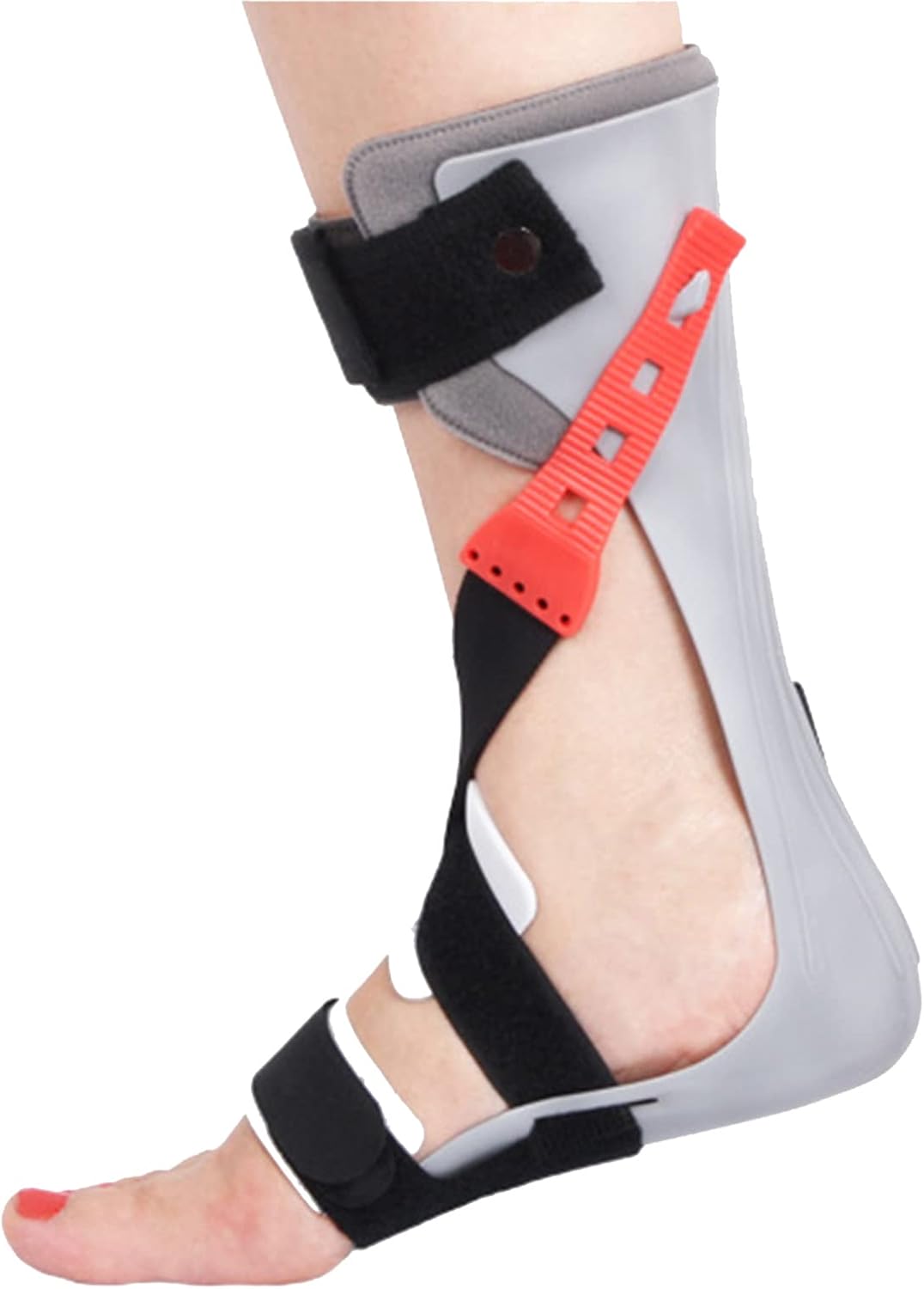 Drop Foot Brace Orthosis Ankle Brace, AFO Ankle Foot Orthosis Support, Adjustable Foot Varus Correction Support for Stroke, Hemiplegia, Tendon Contracture Disease (S