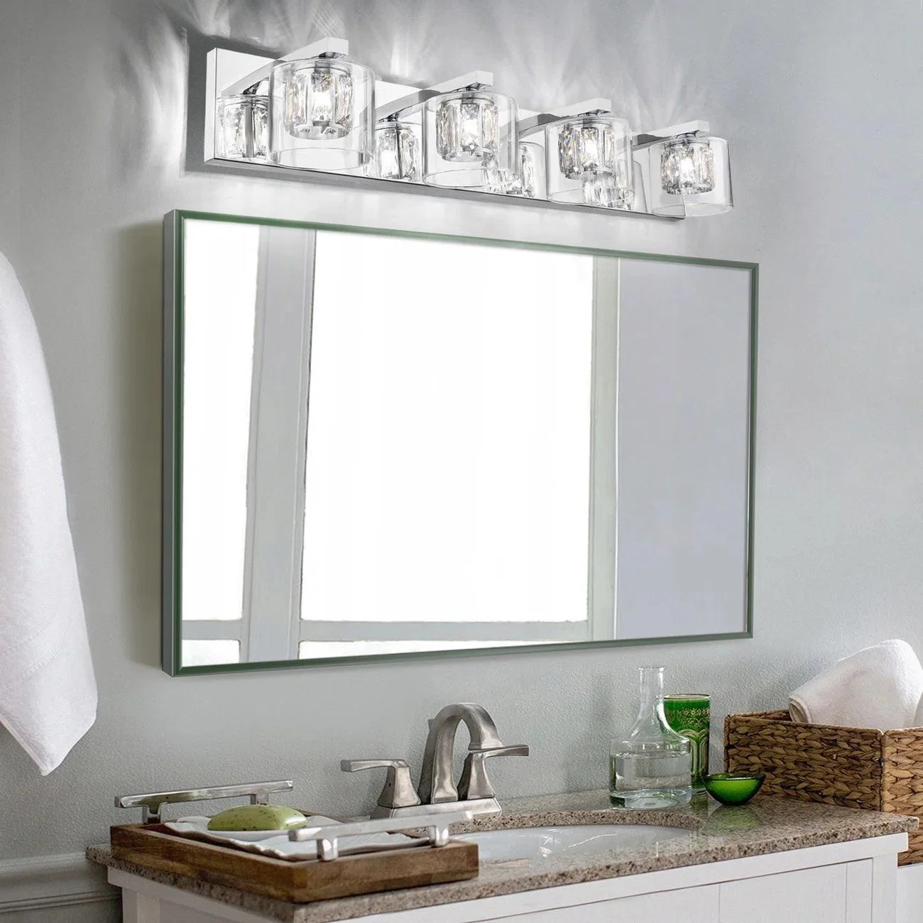 Parrot Uncle Kolt Modern 4-Light Bathroom Vanity Light