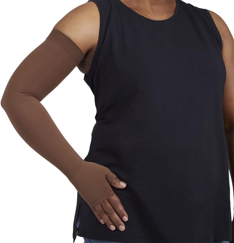 mediven Harmony Lymphedema Combination Compression Arm Sleeve and Gauntlet with Silicone Band 20-30 mmHg