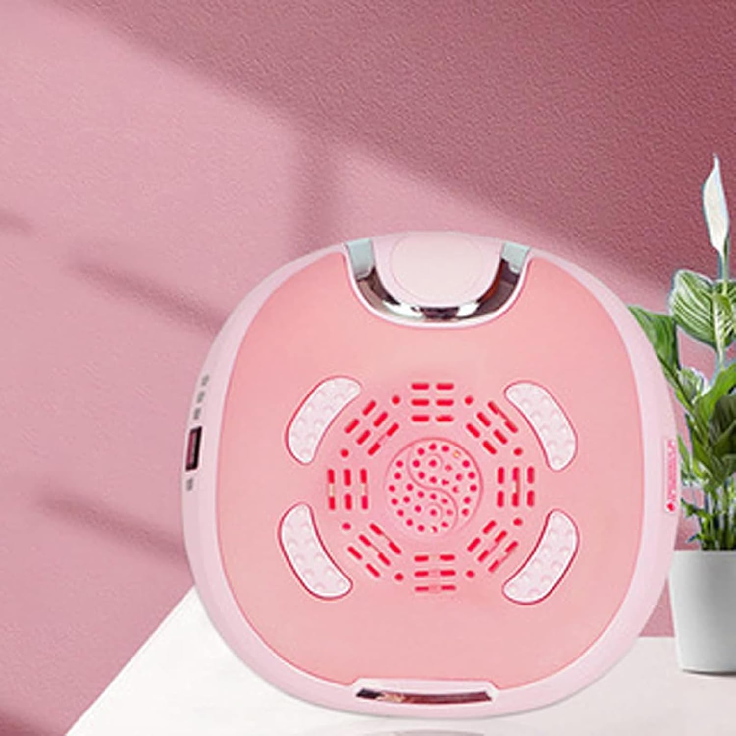 Sitting Moxibustion Instrument， Yoni Electric V Steam Chair, with LED Display, 9 Levels of Vibration Massage, Time & Temperature Control, for Women Cleaning and Tightening, Ph Balance and More